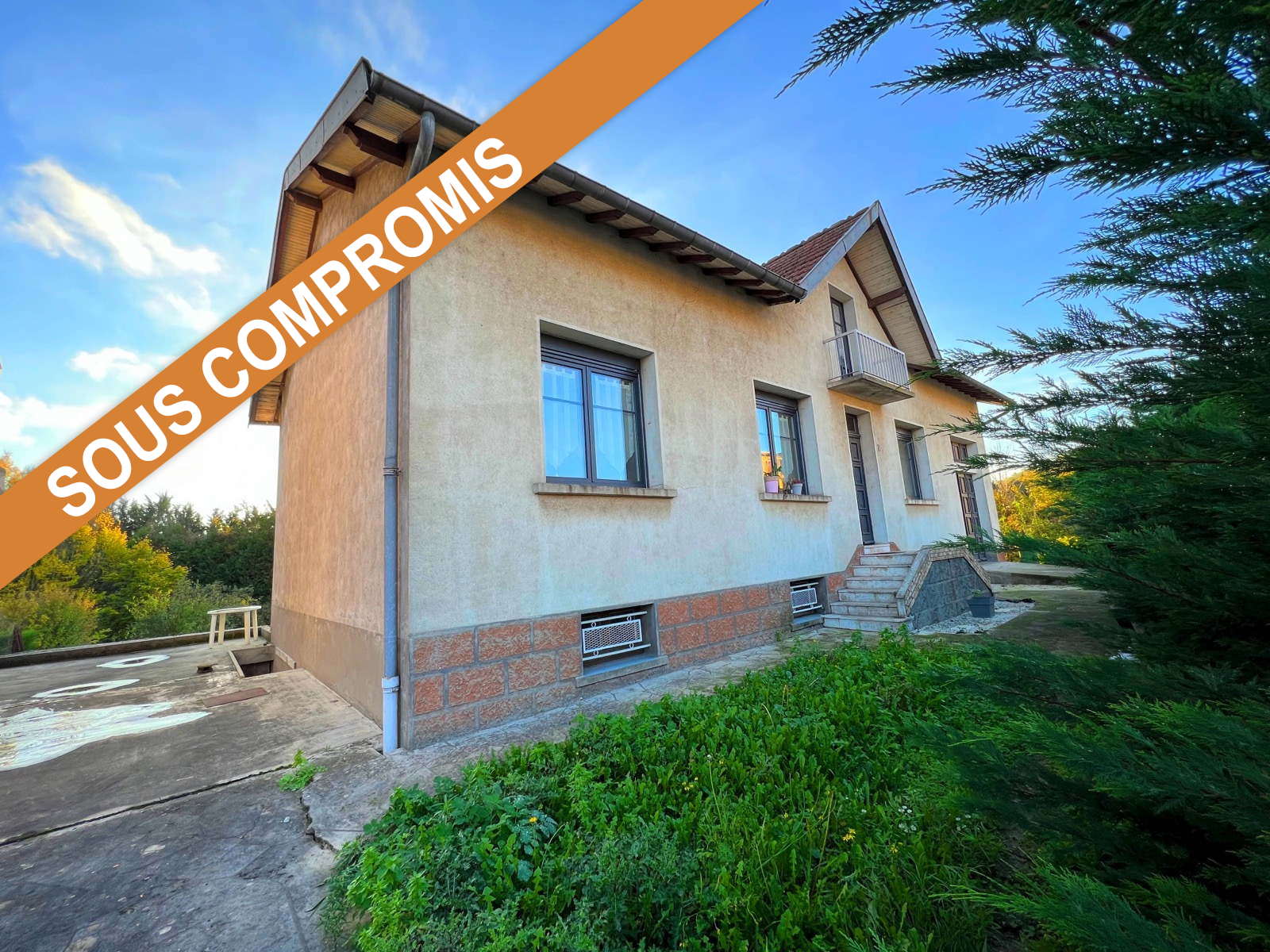 Maison de plainpied sur soussol complet Stéphane Picart Immobilier Agence Immobilière